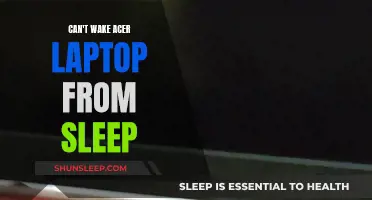 Troubleshooting: Acer Laptop Stuck in Sleep Mode