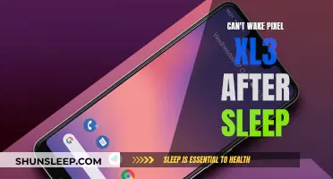 Troubleshooting Pixel XL3 That Won't Wake From Sleep