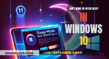 Troubleshooting: Can't Wake Up Windows 10 PC from Sleep Mode