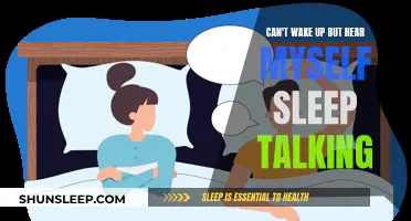 Unraveling the Mystery: Why I Sleep Talk but Can't Wake Up