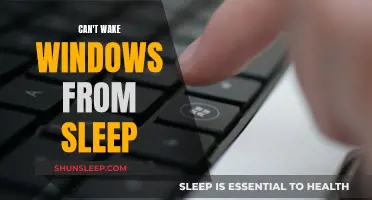 Troubleshooting: Windows Sleep Mode and the Elusive Wake-Up Call