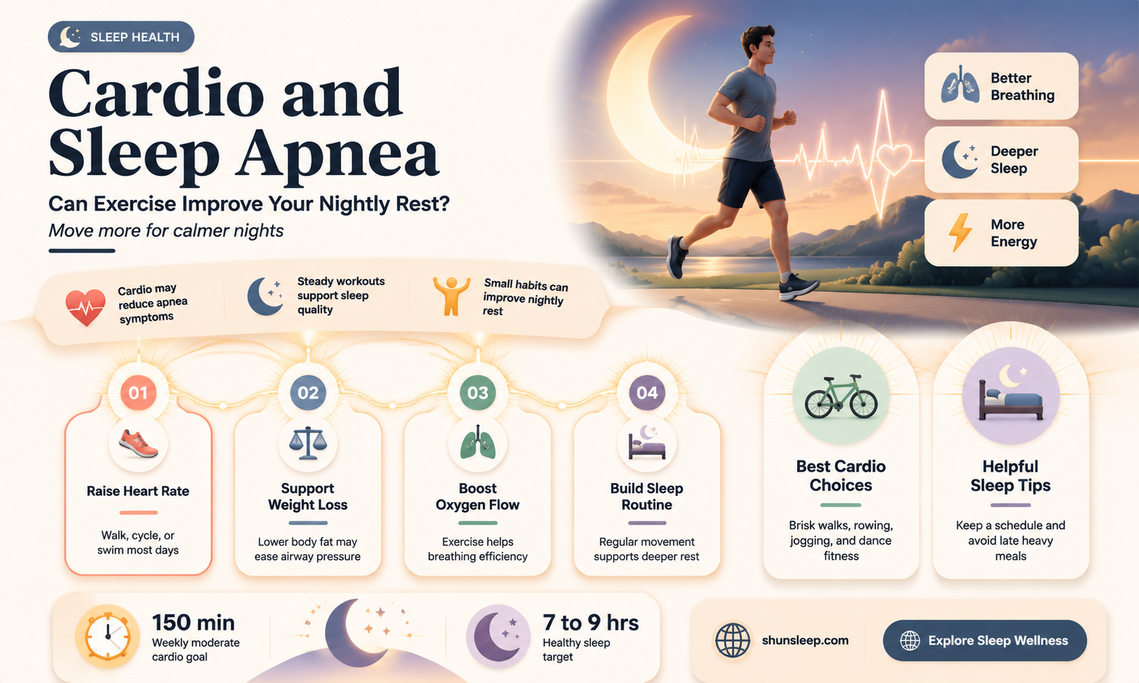 can cardio help sleep apnea