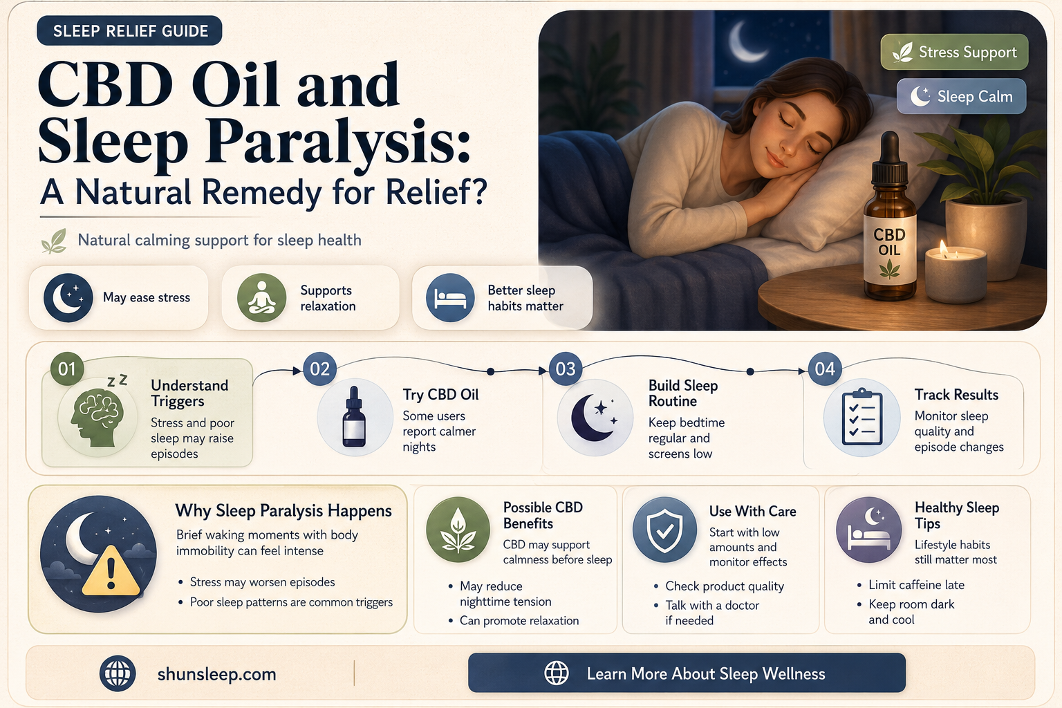 can cbd oil help with sleep paralysis