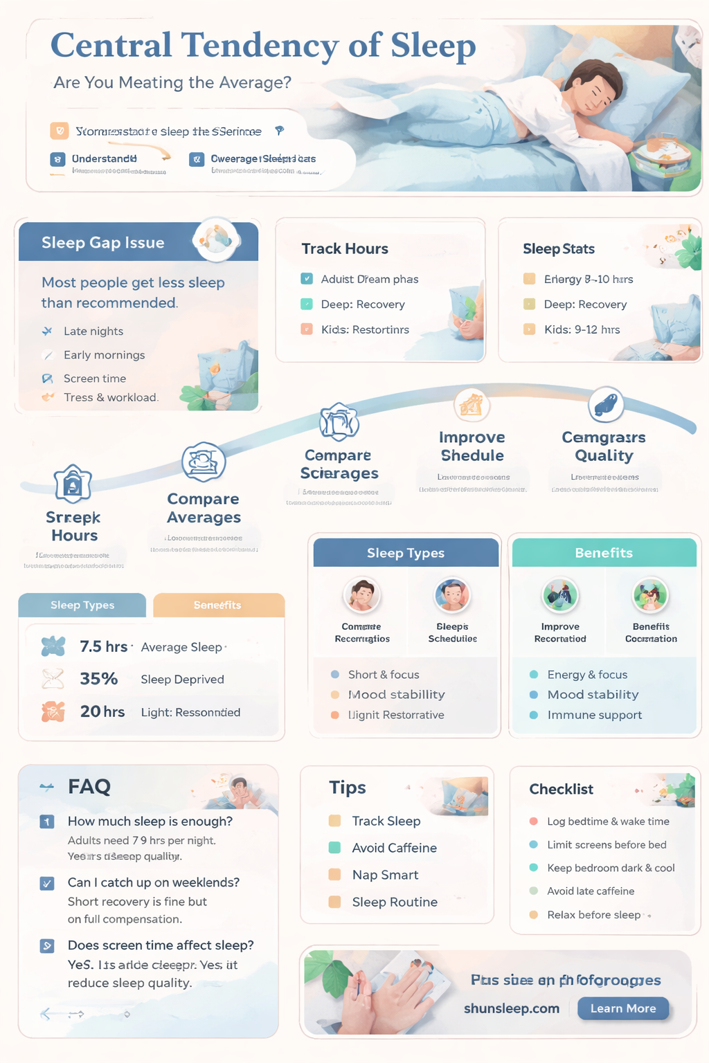 are you getting enough sleep central tendency