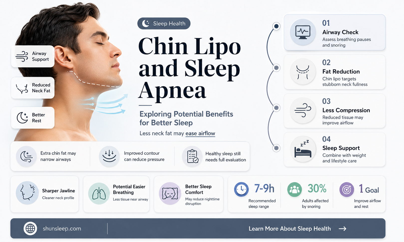 can chin lipo help sleep apnea
