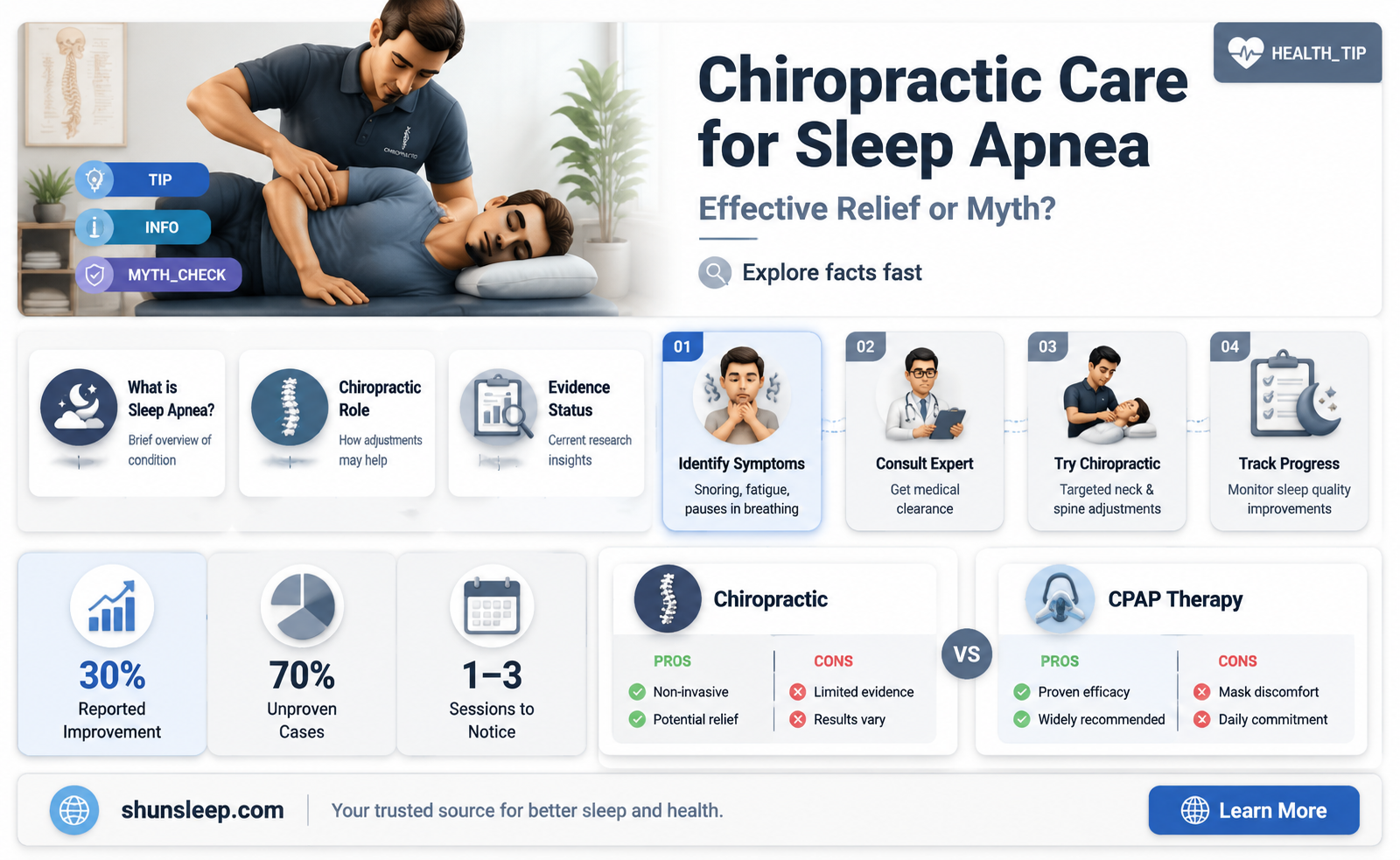 can a chiropractor help sleep apnea
