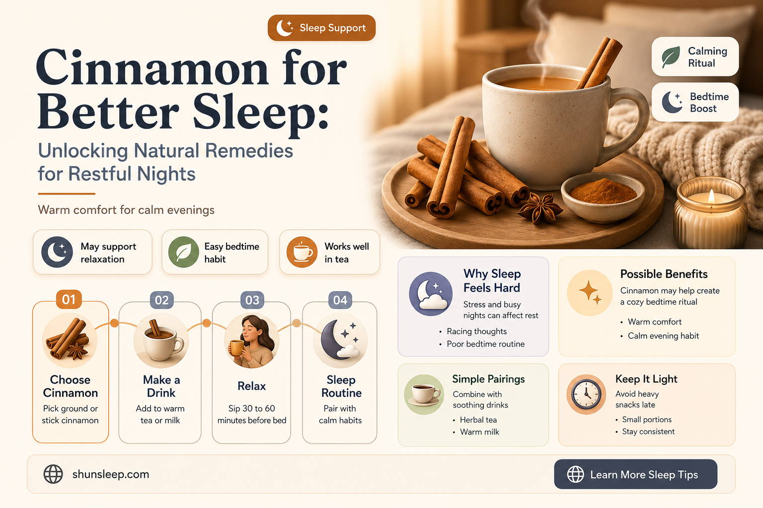 can cinnamon help sleep