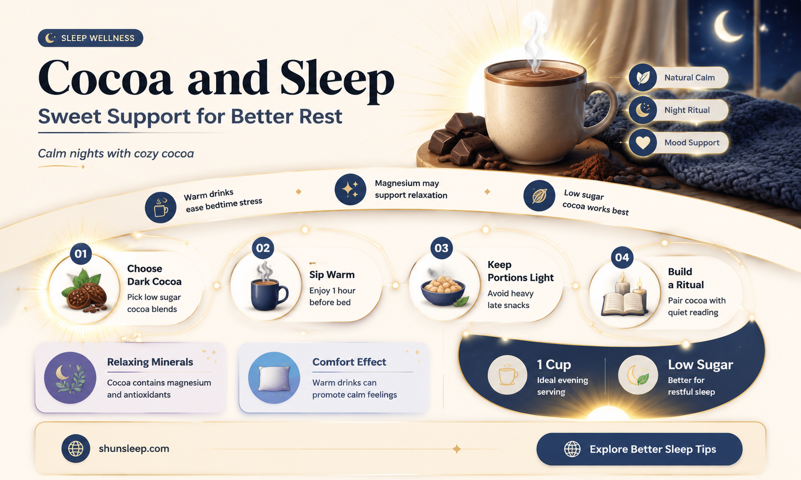 can cocoa help sleep