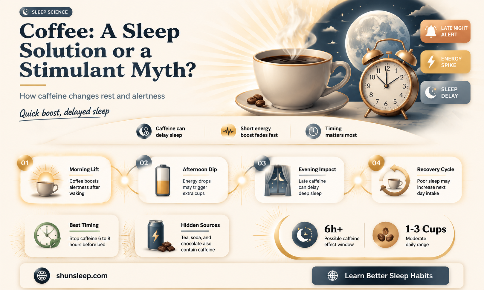can coffee wake you up from sleep