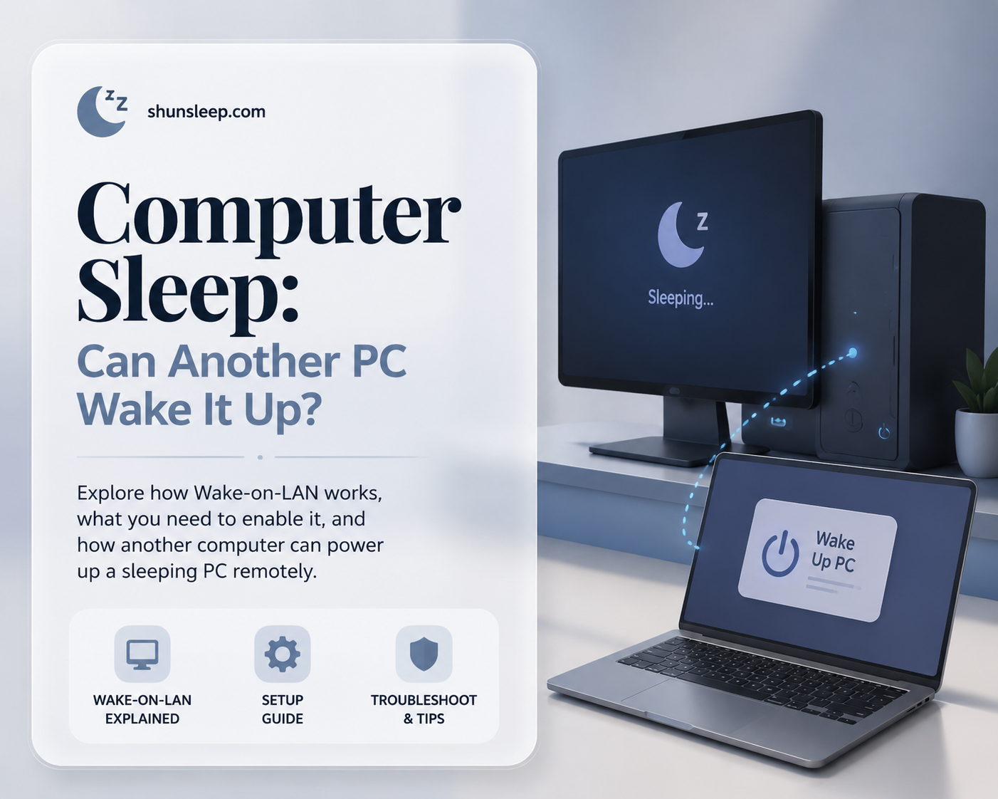 can another computer wake up from sleep