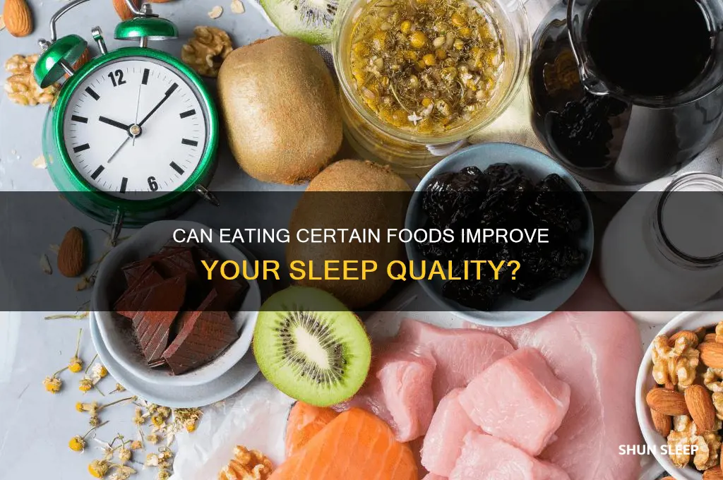 could eating help me sleep