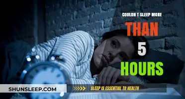 Sleepless Nights: Unraveling the Mystery of 5-Hour Slumber