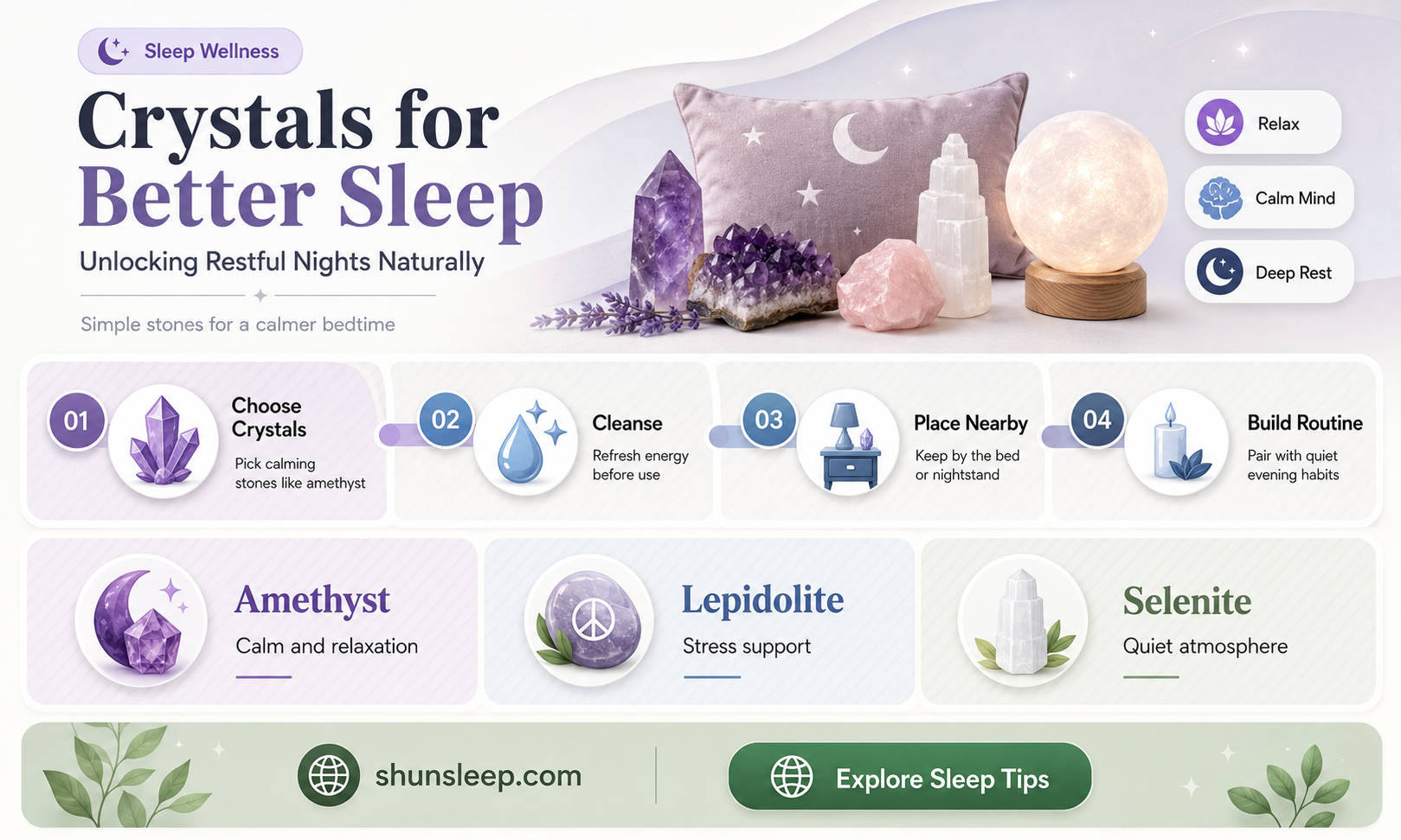 can crystals help you sleep
