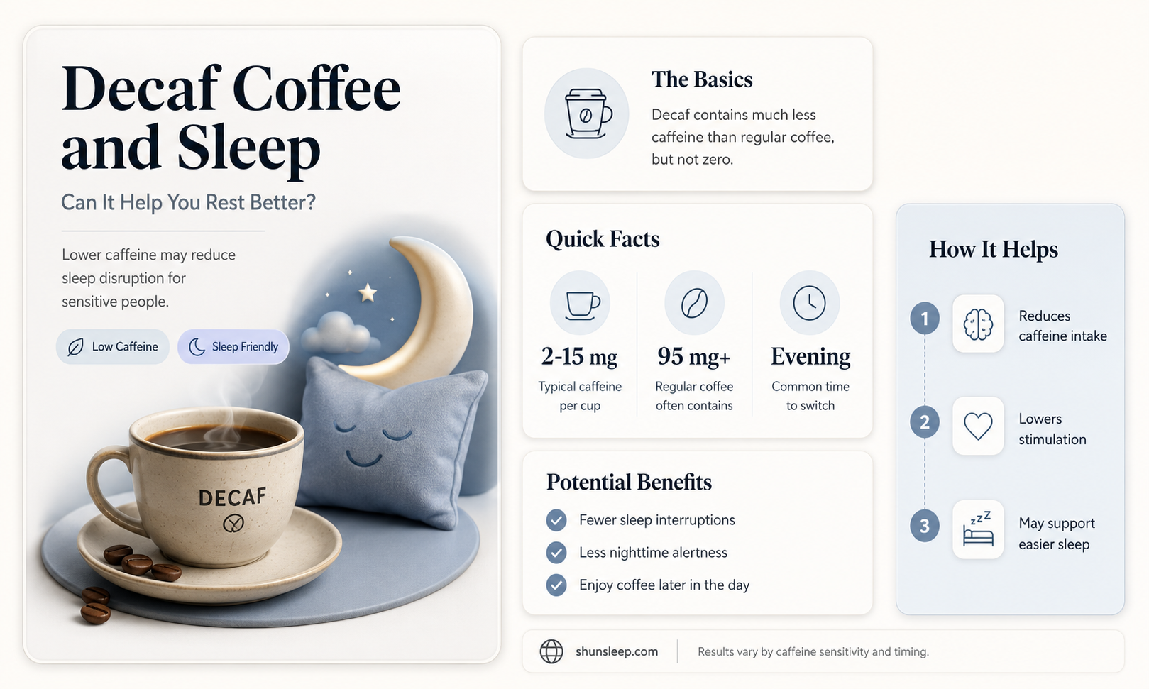 can decaf coffee help you sleep