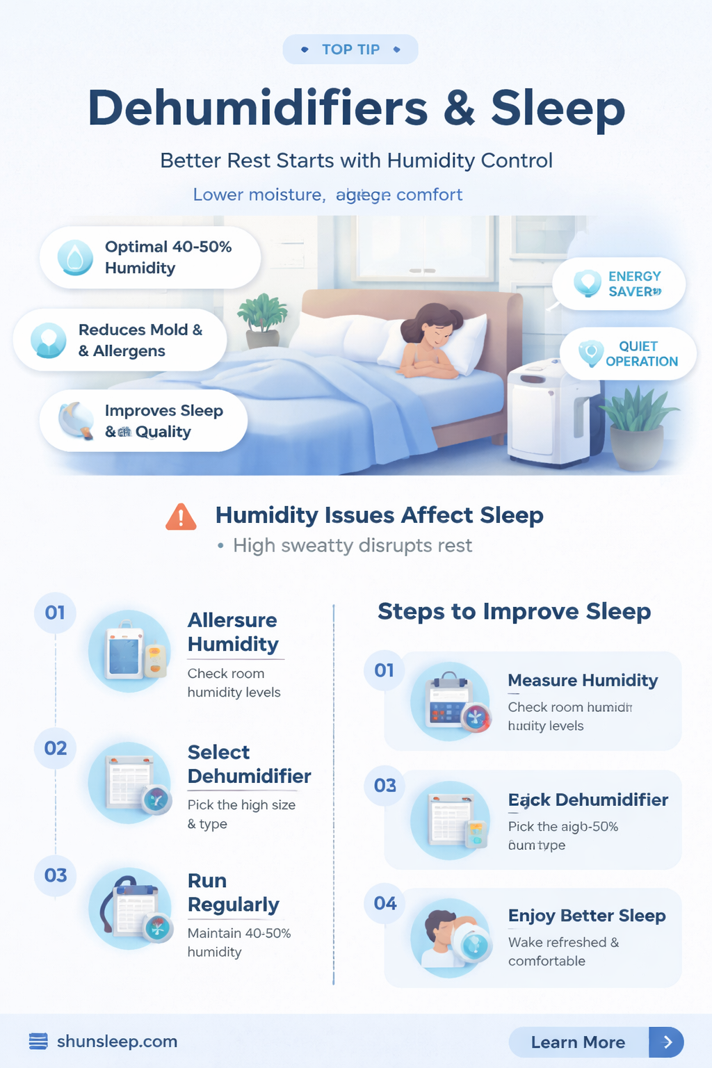 can a dehumidifier help you sleep
