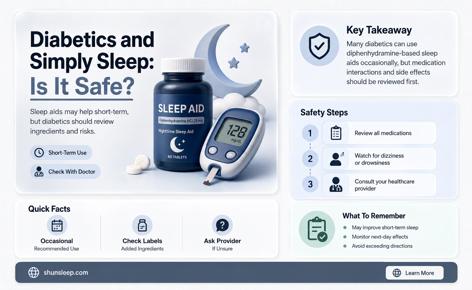 can diabetic take simply sleep