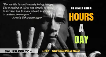 Unveiling Arnold's Sleep Secrets: The 5-Hour Myth Debunked