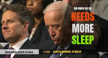 Biden's Sleep: What the President Actually Said