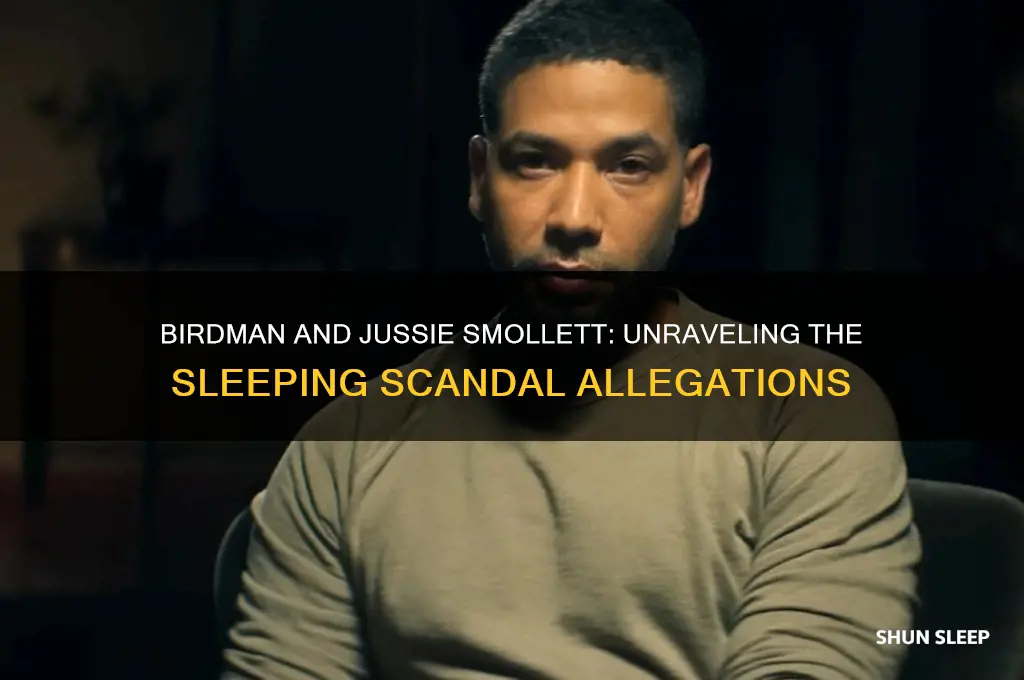 did birdman get caught sleeping with jessie smollette