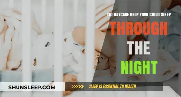 Daycare's Impact: Better Sleep for Your Child at Night?