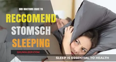 The History of Stomach Sleeping Recommendations