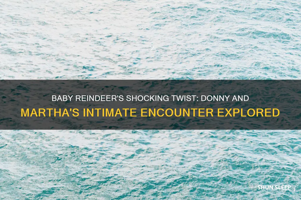 did donny sleep with martha in baby reindeer