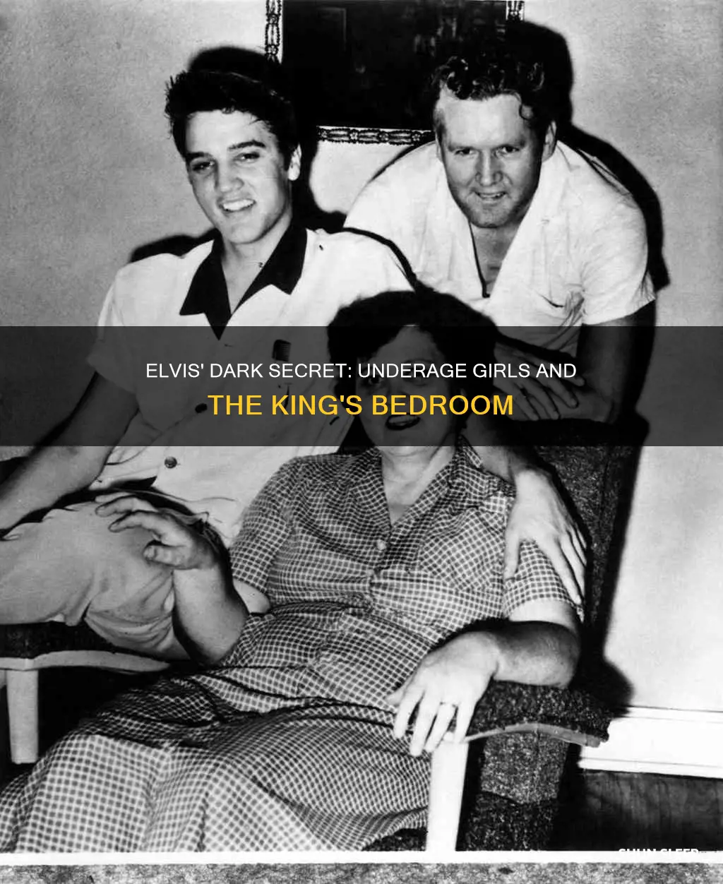 did elvis sleep with 14 year old girls