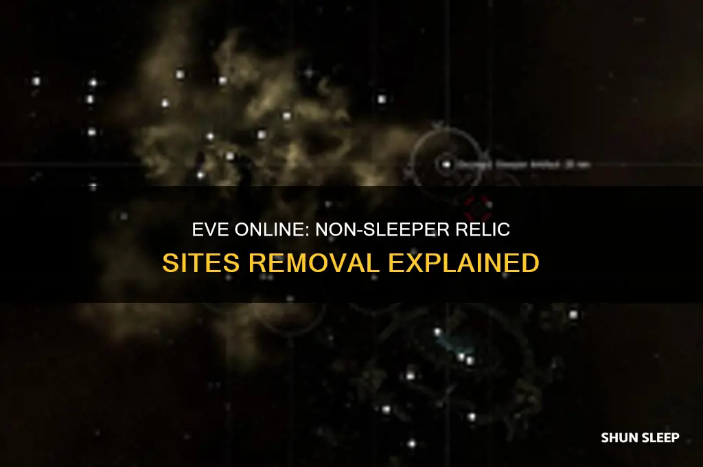 did eve get rid of non sleeper relic sites