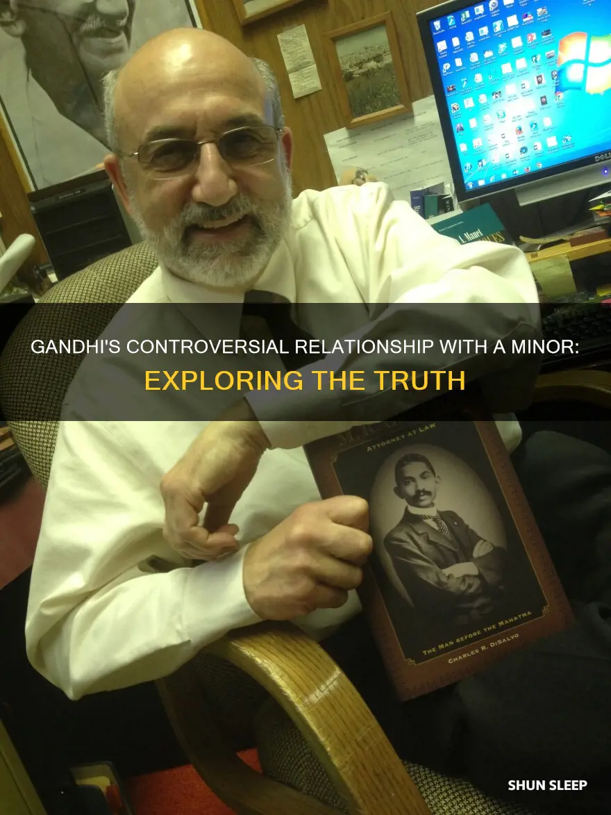 did gandhi sleep with 13 year old