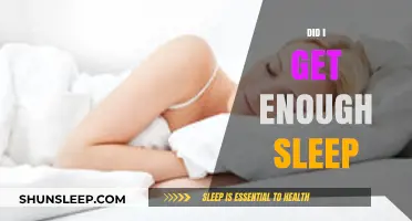 Did I Get Enough Sleep? Unraveling the Mystery of Restful Nights