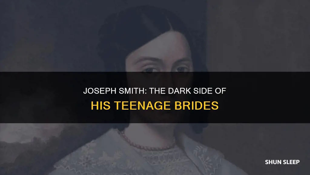 did joseph smith sleep with 14 year old girls