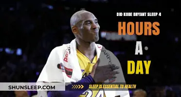 Unveiling the Truth: Kobe Bryant's Alleged 4-Hour Sleep Regime