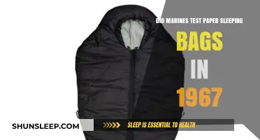 Marines Test Paper Sleeping Bags: 1967 Experiment