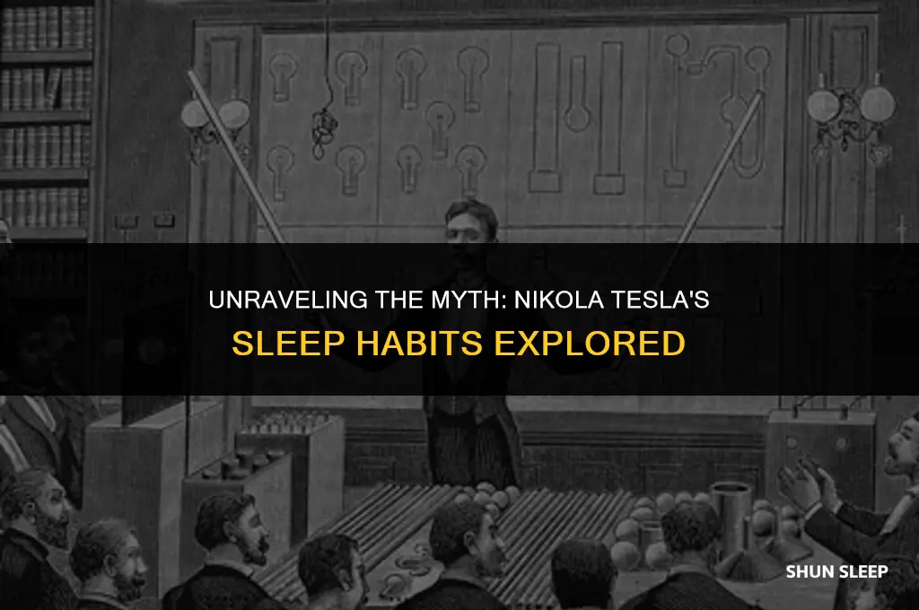 did nikola tesla really sleep only two hours