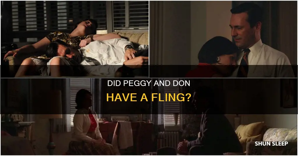 did peggy sleep with don