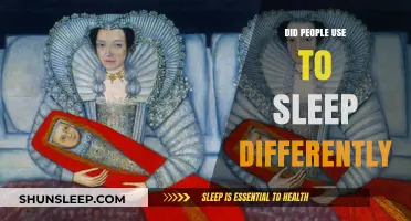 How Our Ancestors Slept Differently