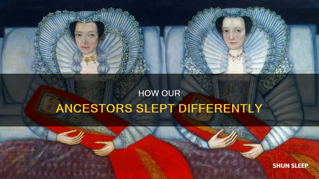 did people use to sleep differently