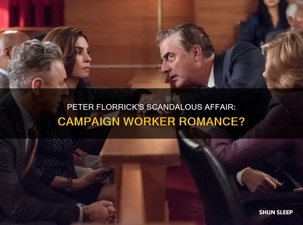did peter florrick sleep with campaign worker