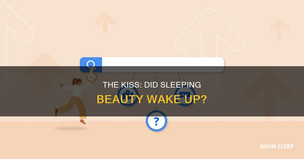 did sleeping beauty wake up with a kiss