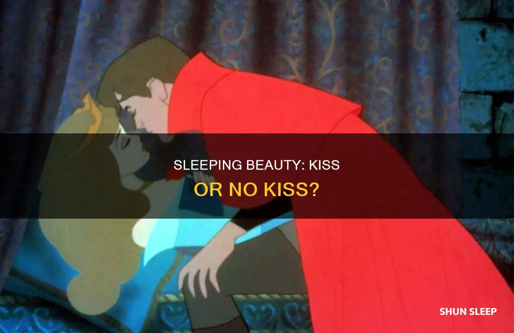 did sleeping beauty wake up with a kiss