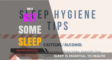 Did You Get Some Sleep? Prioritizing Rest for a Healthier You
