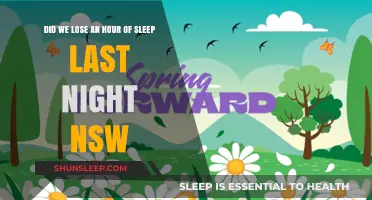 Spring Forward: NSW Residents Lose an Hour of Sleep