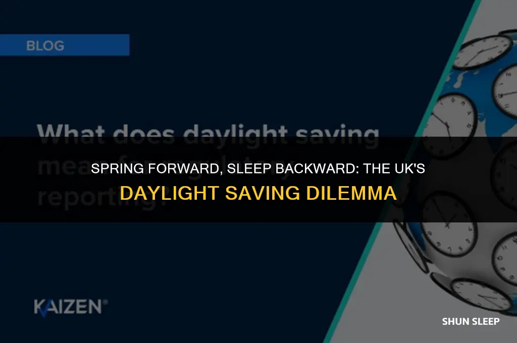 did we lose an hour of sleep uk