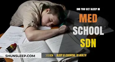Surviving Med School: Balancing Sleep and Studies on SDN
