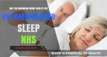 How Many Adults Achieve NHS Recommended Sleep? Surprising Insights