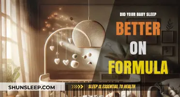 Formula Feeding: Does It Improve Your Baby's Sleep Quality?