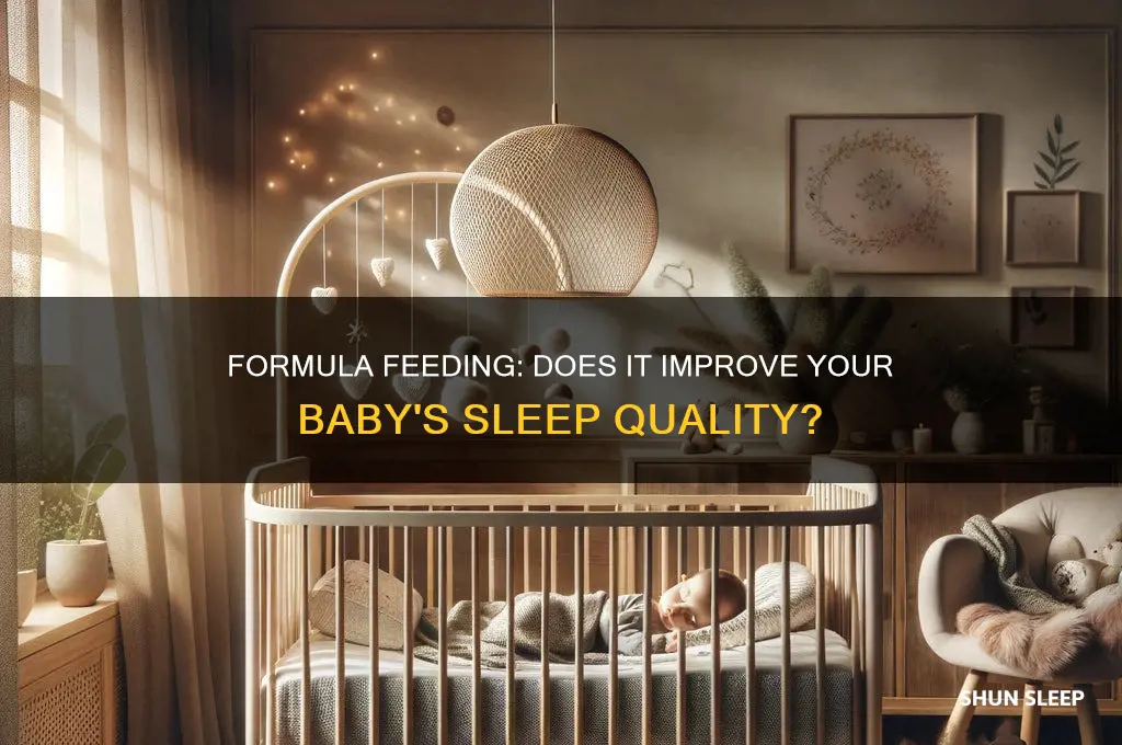 did your baby sleep better on formula