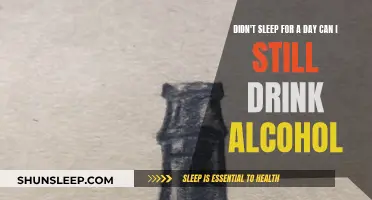 Alcohol and Sleep Deprivation: Is It Safe?