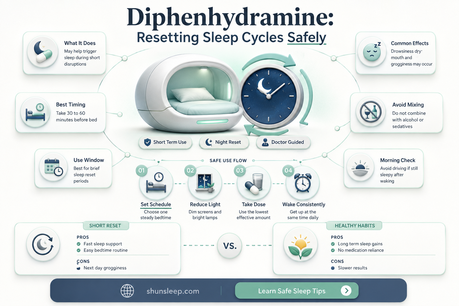 can be used to reset my sleep cycalediphenhydramine