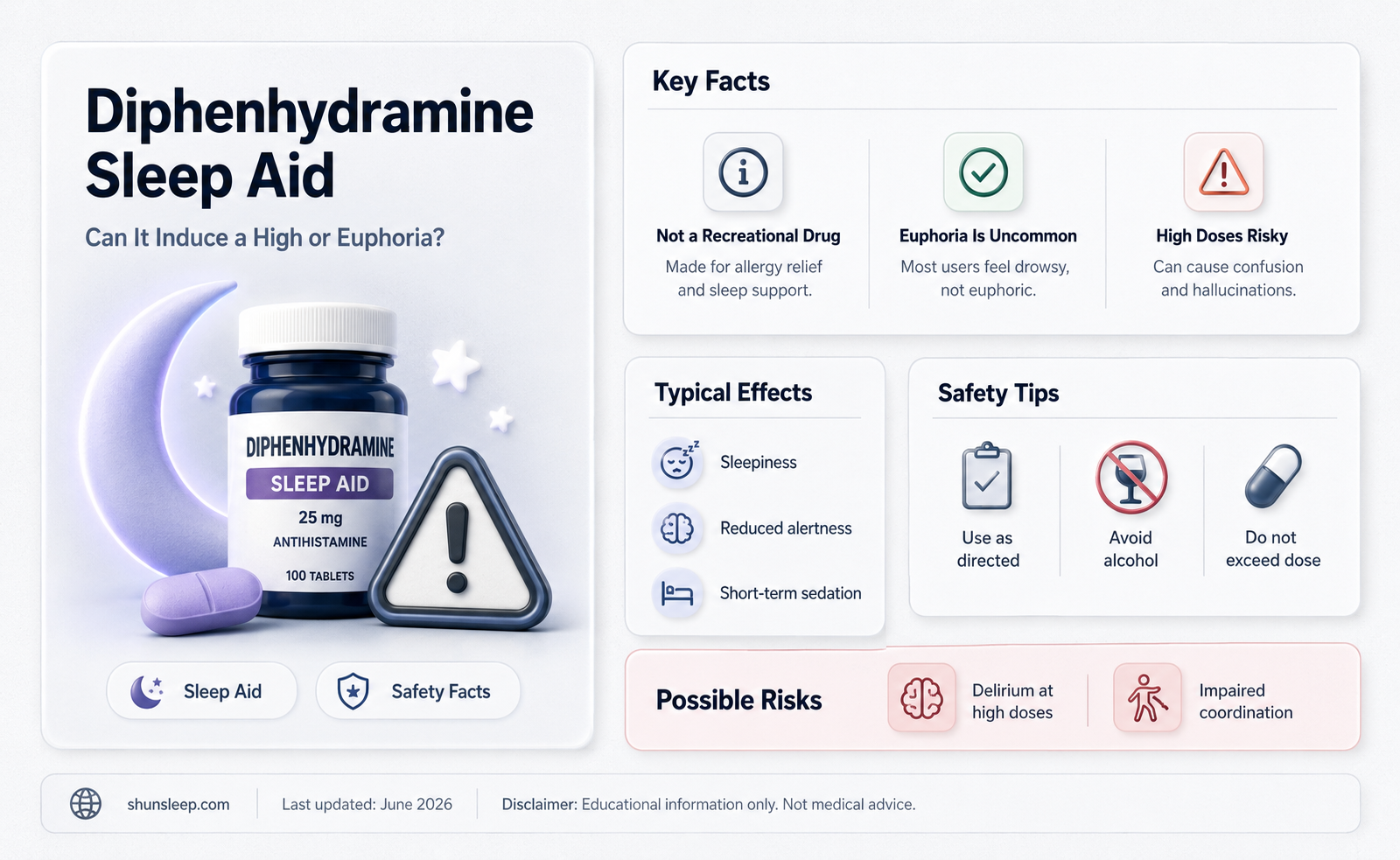 can diphenhydramine sleep aid get you high